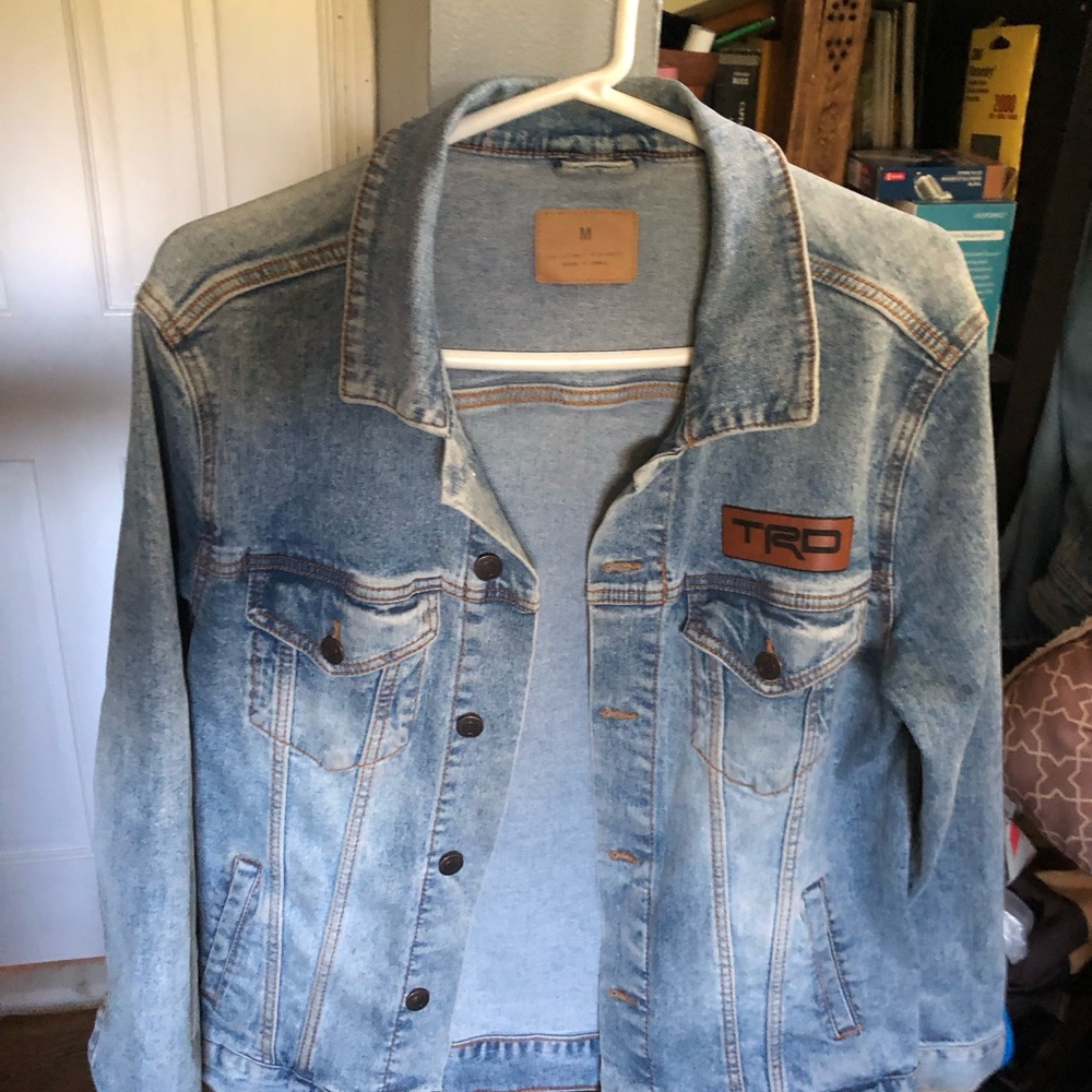 TRD Men's Blue Denim Jacket